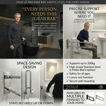 Folding Safety Rail  Swing-Up Grab Bar  Wall-Mounted Foldable Handle  Bathroom Support Rail  Flip-Up Toilet Bar  Accessible Folding Handrail  Hinged Safety Support  Retractable Grab Bar  ADA Fold-Down Rail  Assisted Living Bathroom Bar