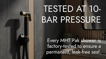 Luxury Black Matte & Gold Brass Toilet Shower Spray Set for Modern Bathrooms
