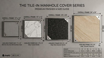Tile Jali, Hidden Lid, Sewer Tray, Flush Cover, Hidden Cover, Tile Dhakkan, Gutter Tray, Slim Lid, Concealed Cap, Floor Frame