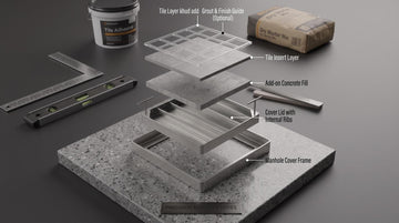 Why Hidden Tile-Insert Manhole Covers Are Replacing Cast Iron