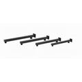 T Arm / Shower Arm in Black Matt
Black Matte: Modern square SQR ceiling-mounted shower arm in matte black finish, MHT PAK.