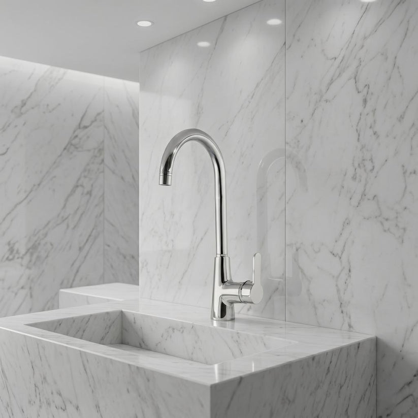 Top Mounted Crystal Sink Mixer