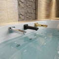 Polished Chrome / Silver: Polished chrome tub filter spout, premium silver jacuzzi bathtub water spout by MHT PAK.

Black Matte: Modern matte black tub filter spout, sleek jacuzzi and bathtub water outlet, MHT PAK.

Gold Chrome: Luxury gold chrome bathtub filter spout, premium jacuzzi water faucet spout, MHT PAK.