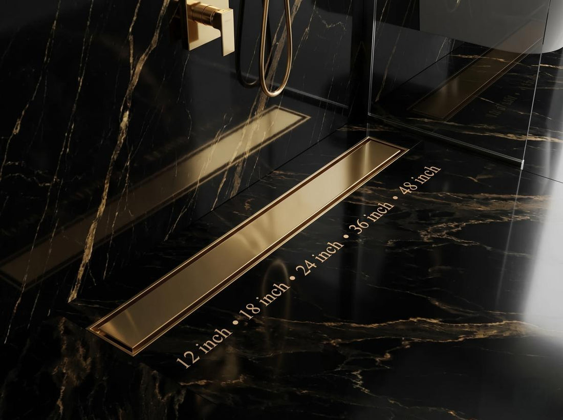 Tile insert drain Pakistan, Invisible floor drain Pakistan, Chrome black gold tile drain, Luxury floor drainer, Modern brass tile insert drain, Premium bathroom drainage Pakistan, Gold chrome black floor drain, Elegant tile insert shower drain, Luxury plumbing hardware Pakistan, Black gold floor jali, Minimalist tile drain design, High end brass floor drain, Designer tile insert drain Pakistan, Polished chrome floor waste, Dual tone tile insert jali, Premium brass drainage fittings, Contemporary floor drain