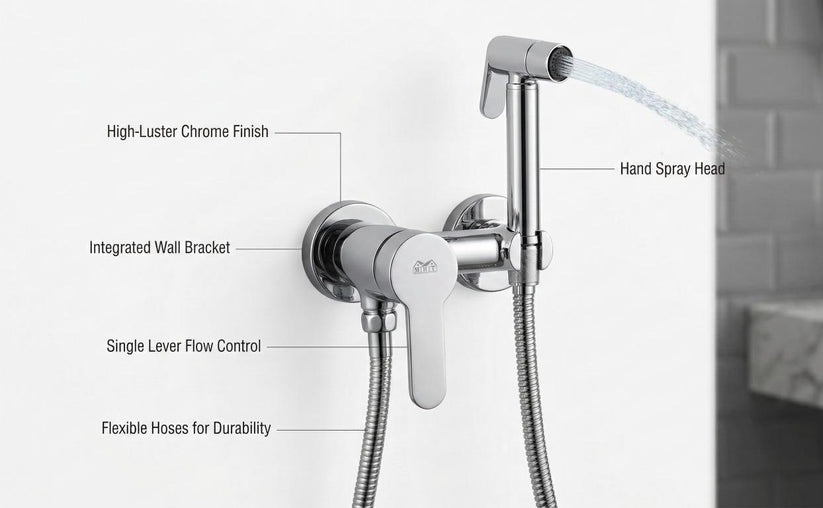 Toilet Shower Mixer Smart 4 inch
